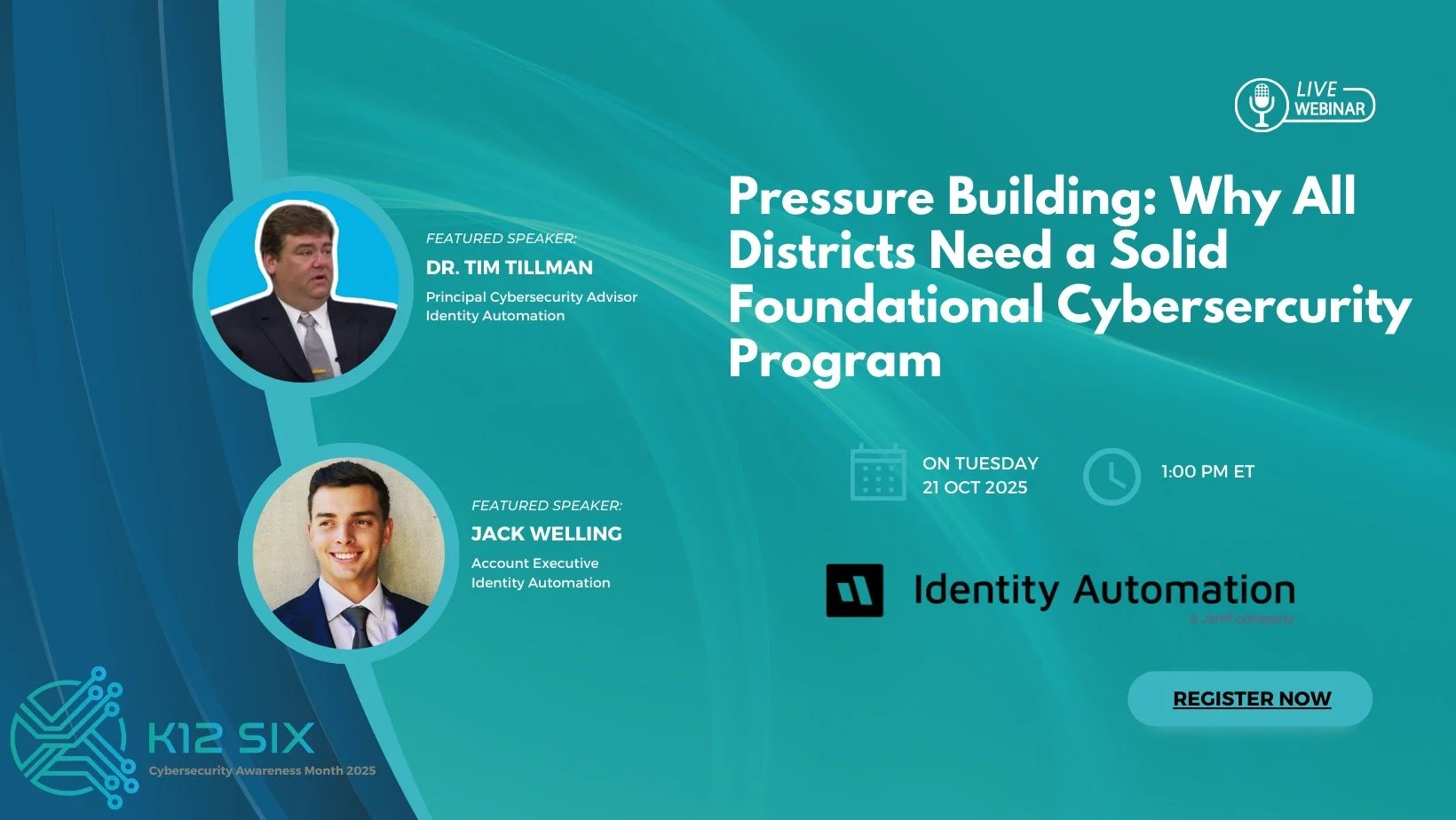 Pressure Building: Why All Districts Need a Solid Foundational Cybersecurity Program