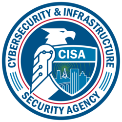Cybersecurity & Infrastructure Security Agency (CISA) logo