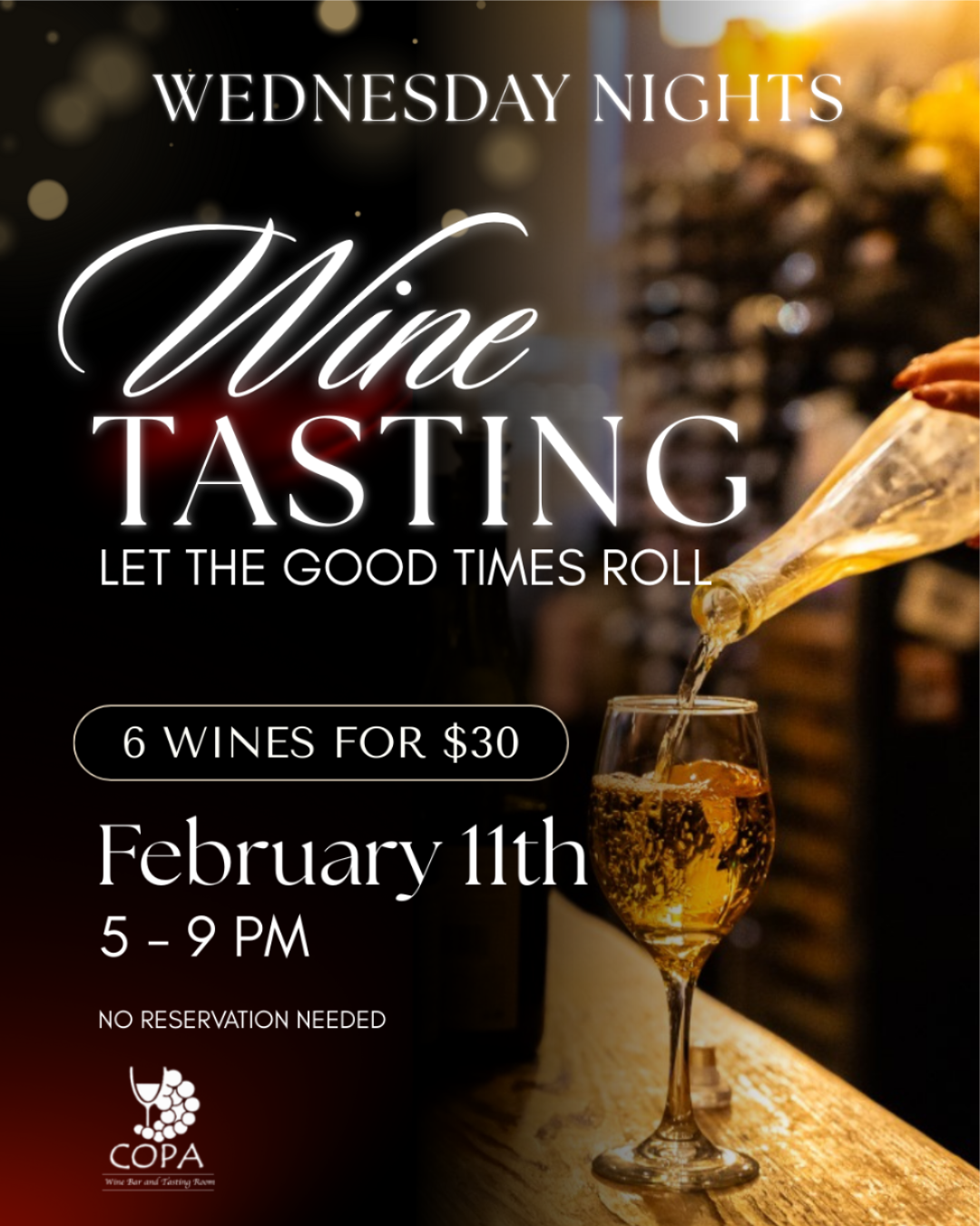 Wednesday Wine Tasting: Let The Good Times Roll