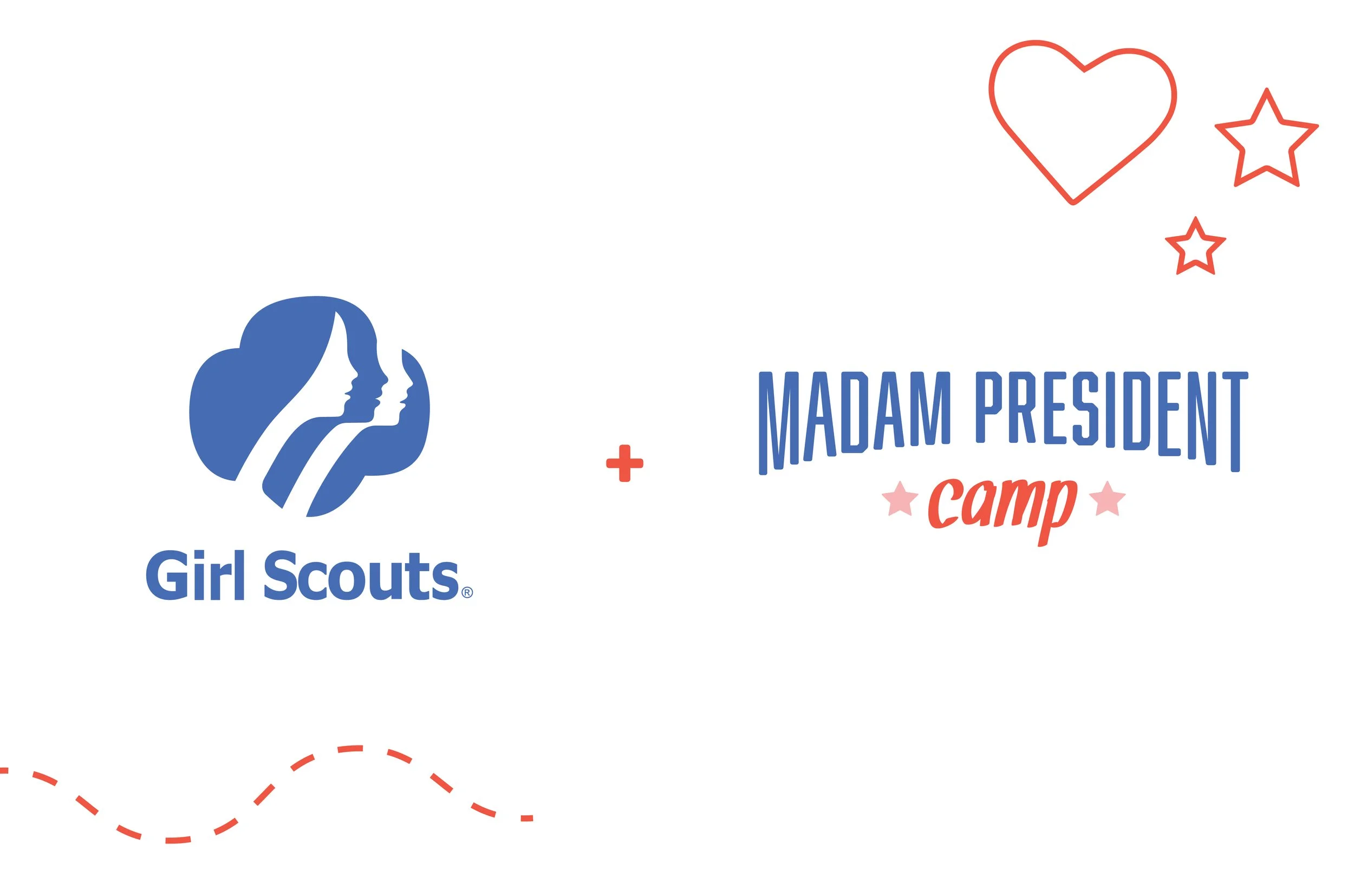 Girl Scouts + Madam President Camp