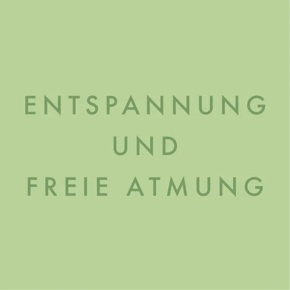 Entspannung und freie Atmung