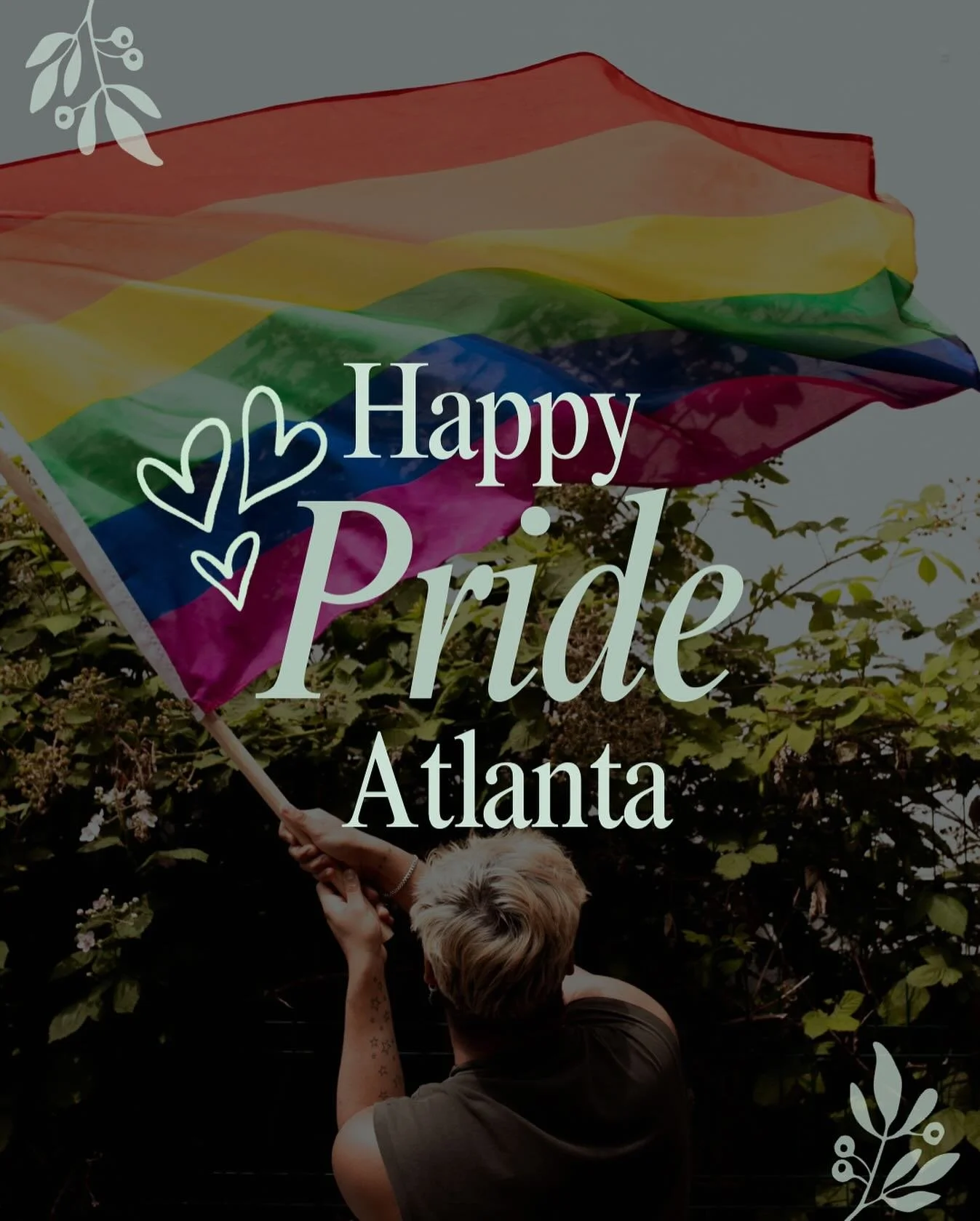 We love the gays and theys here at The Rosefinch. Have an amazing time this weekend and remember that all queer people are welcomed and safe in our spa. #happypride #atlantapride #allarewelcomehere🌈