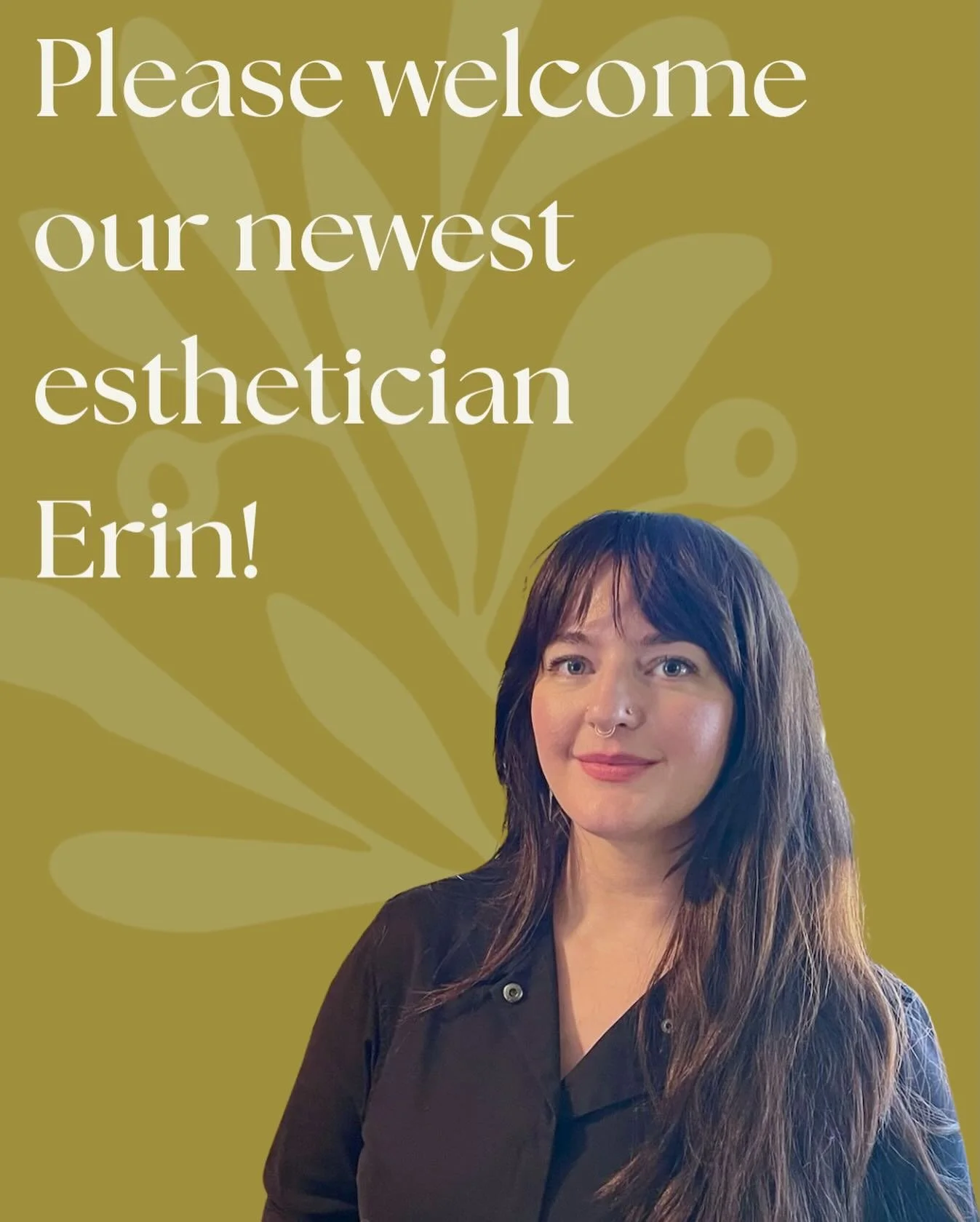 Erin is a licensed esthetician who is extensively trained and passionate about helping clients achieve their skin goals and feel confident with their routine. She specializes in creating personalized home-care plans that set you up for long-term succ