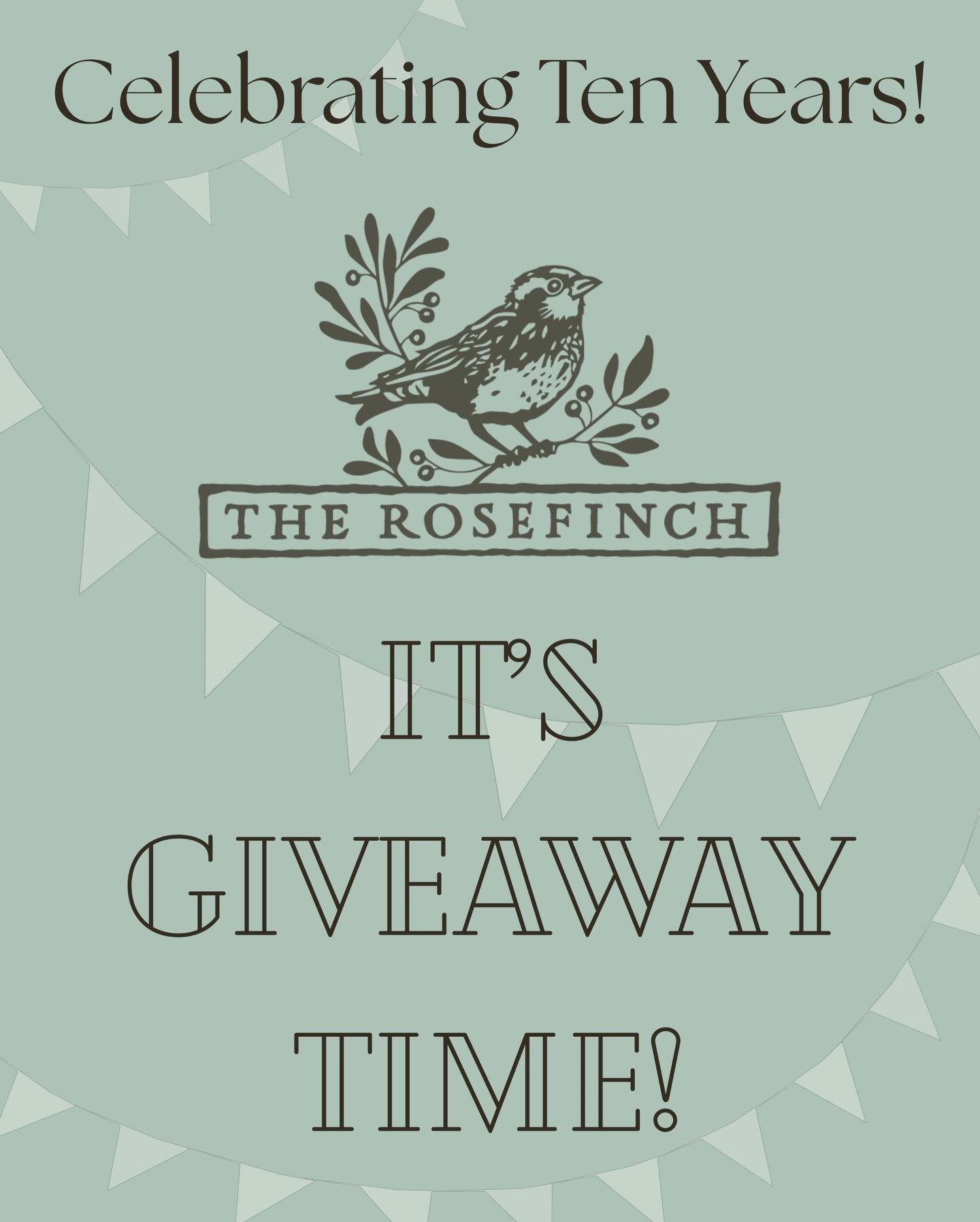 Stop by the spa any time through January 15th to put your name in the bowl for a chance to win one of five products or five services! The TEN winners will be chosen on Jan 16th- our TEN year anniversary! We will contact you &amp; post winners to our 