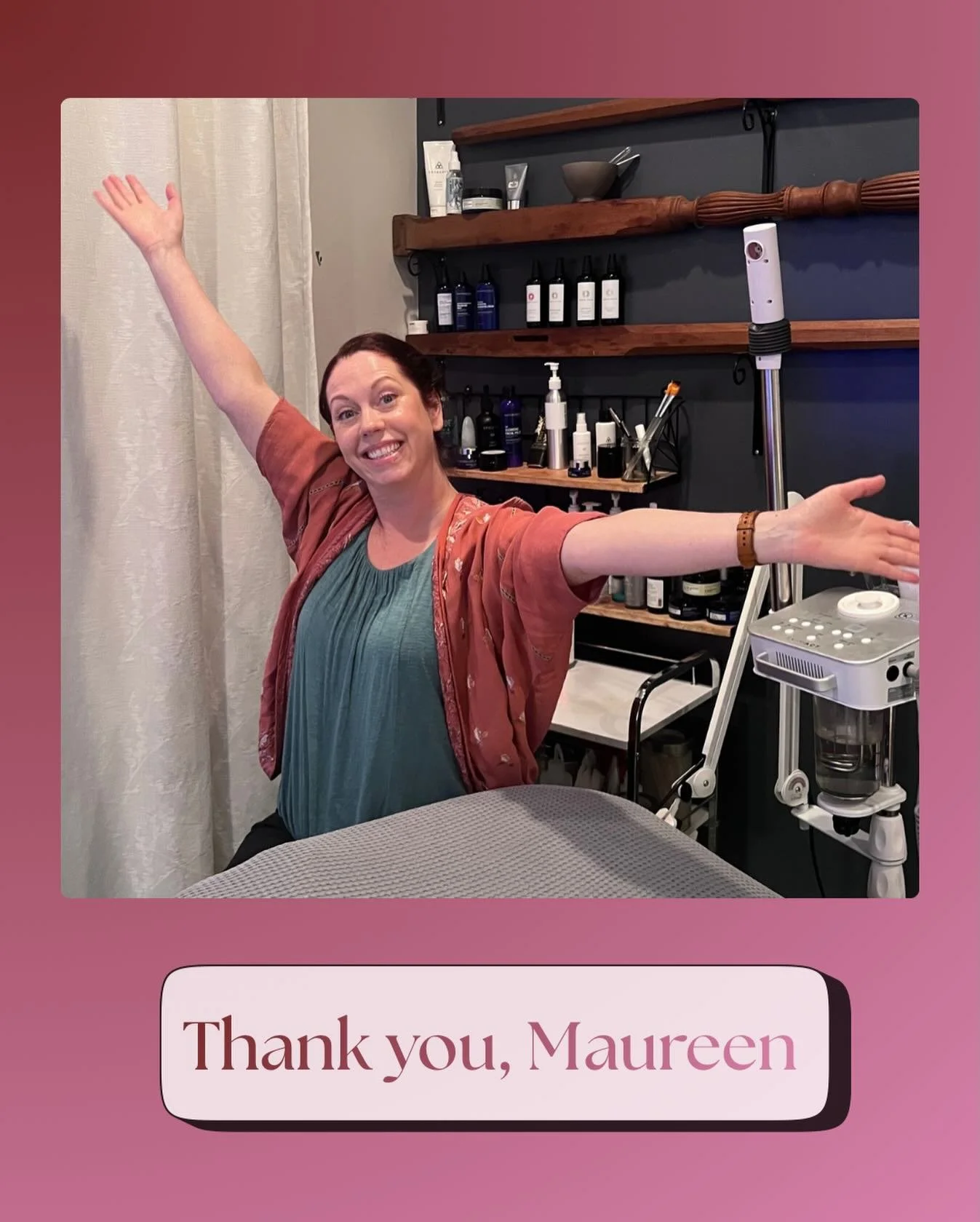 After four years with The Rosefinch, Maureen is moving away and we are heartbroken but also SO happy for her to be closer to her wonderful family. A note from Kristen Eber, Owner of The Rosefinch Spa: &ldquo;Maureen, you have been the most amazing, k