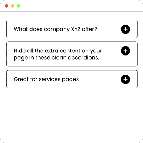 Content Accordion