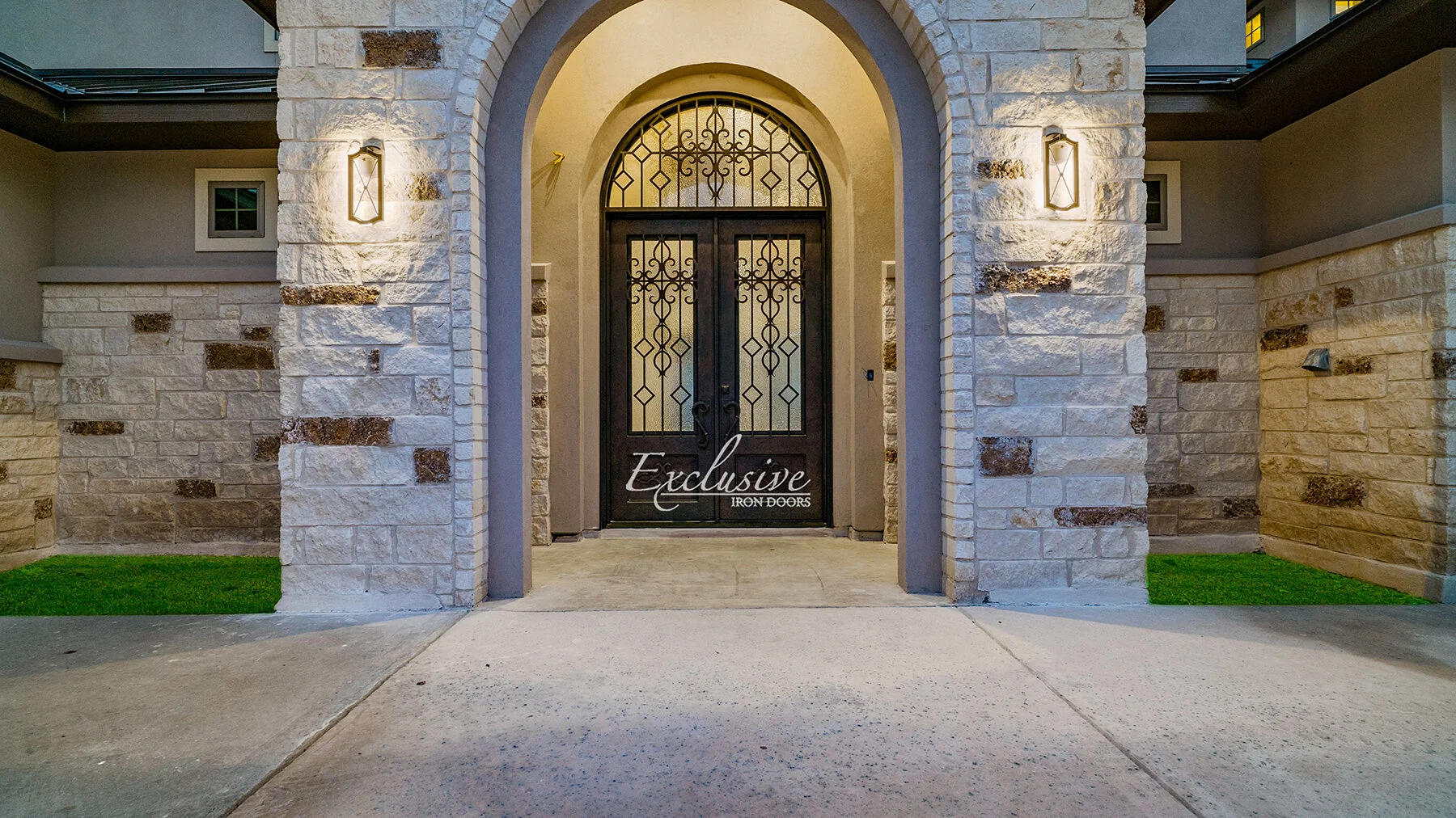 Decorative Iron Entry Doors — Eden Windows & Doors