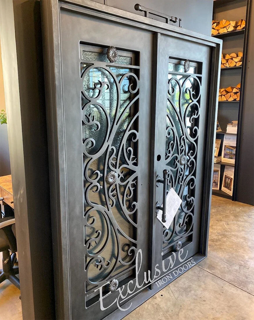 Exclusive Decorative Iron Doors — Eden Windows & Doors
