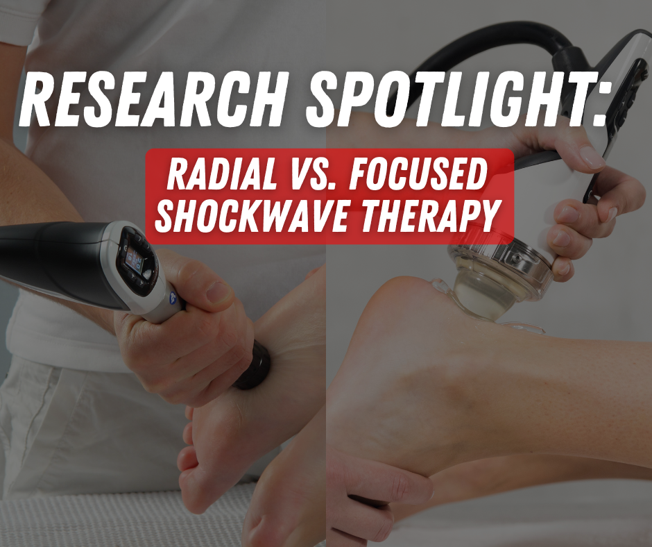 Radial vs. Focused Shockwave Therapy for Tendon Pain: What the Latest Research Shows
