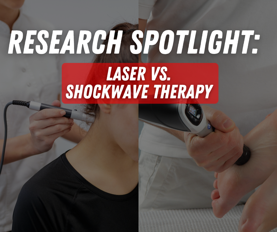 Shockwave Therapy vs. Laser Therapy: What a New 2025 Study Tells Us About Treating Musculoskeletal Pain