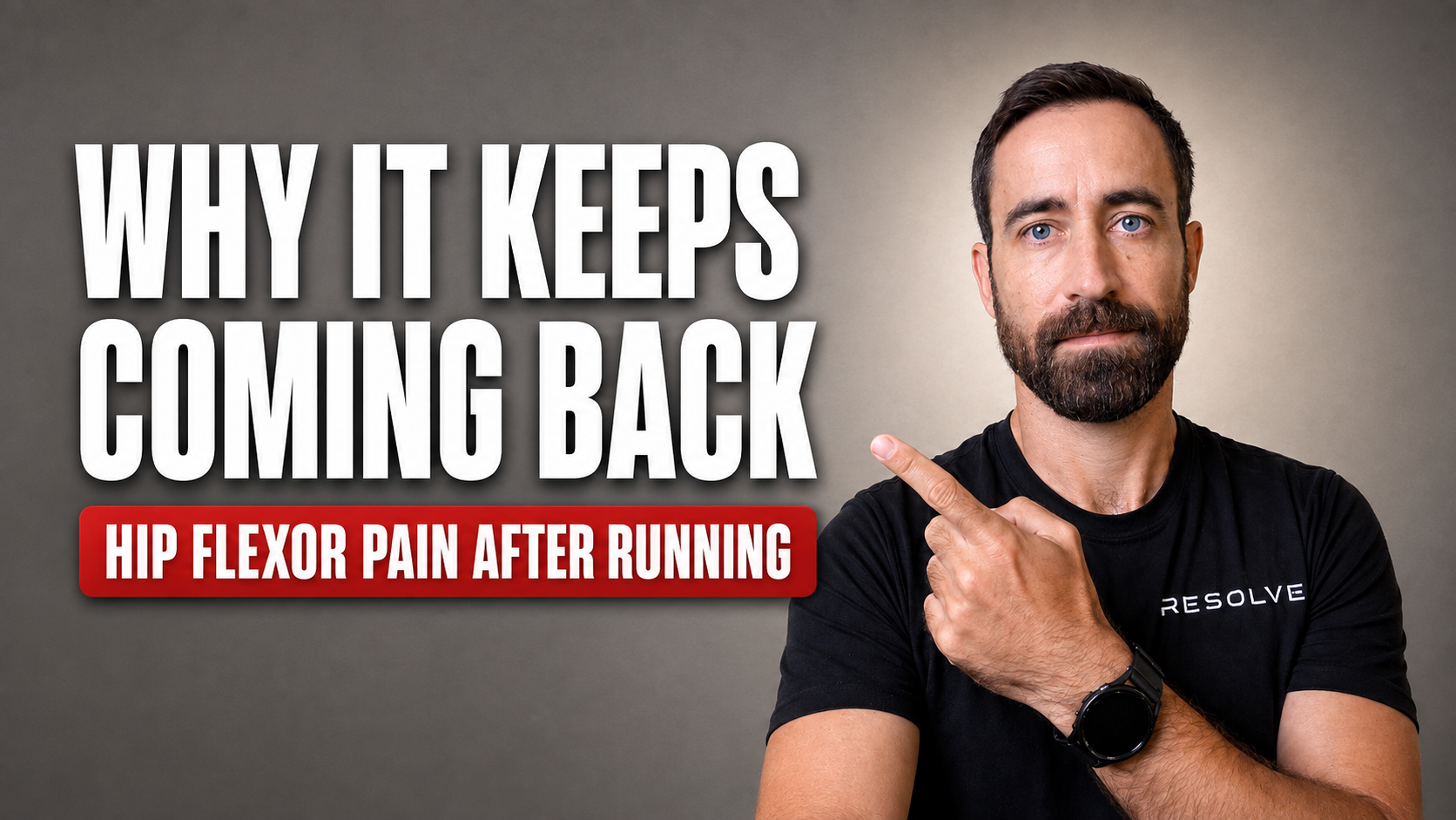 Hip Flexor Pain After Running: Why Stretching Isn't Fixing It