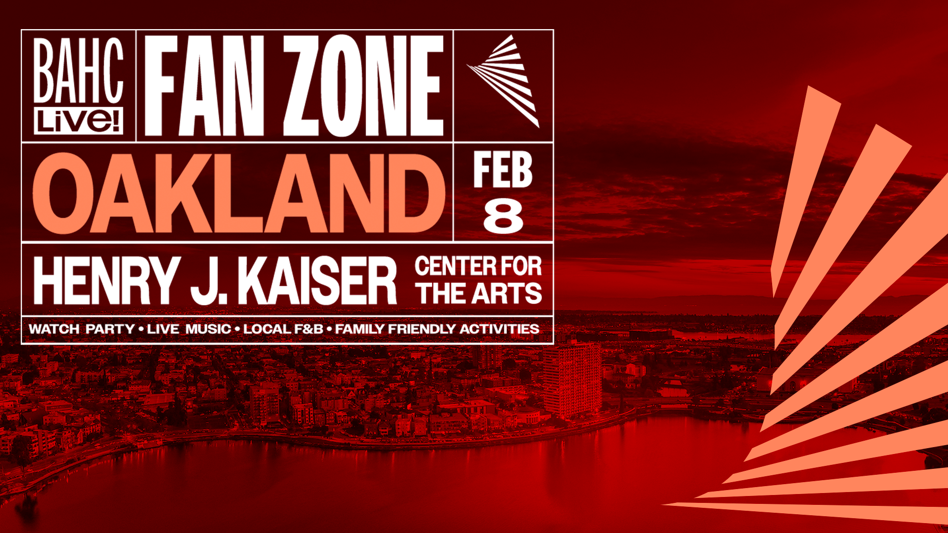 Bay Area Host Committee Announces BAHC Live! Oakland Fan Zone