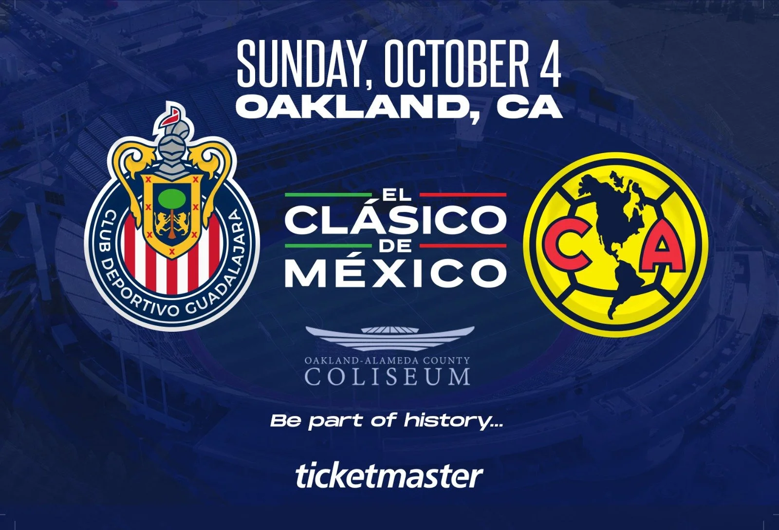 Clasico de Mexico - Chivas de Guadalajara vs Club America