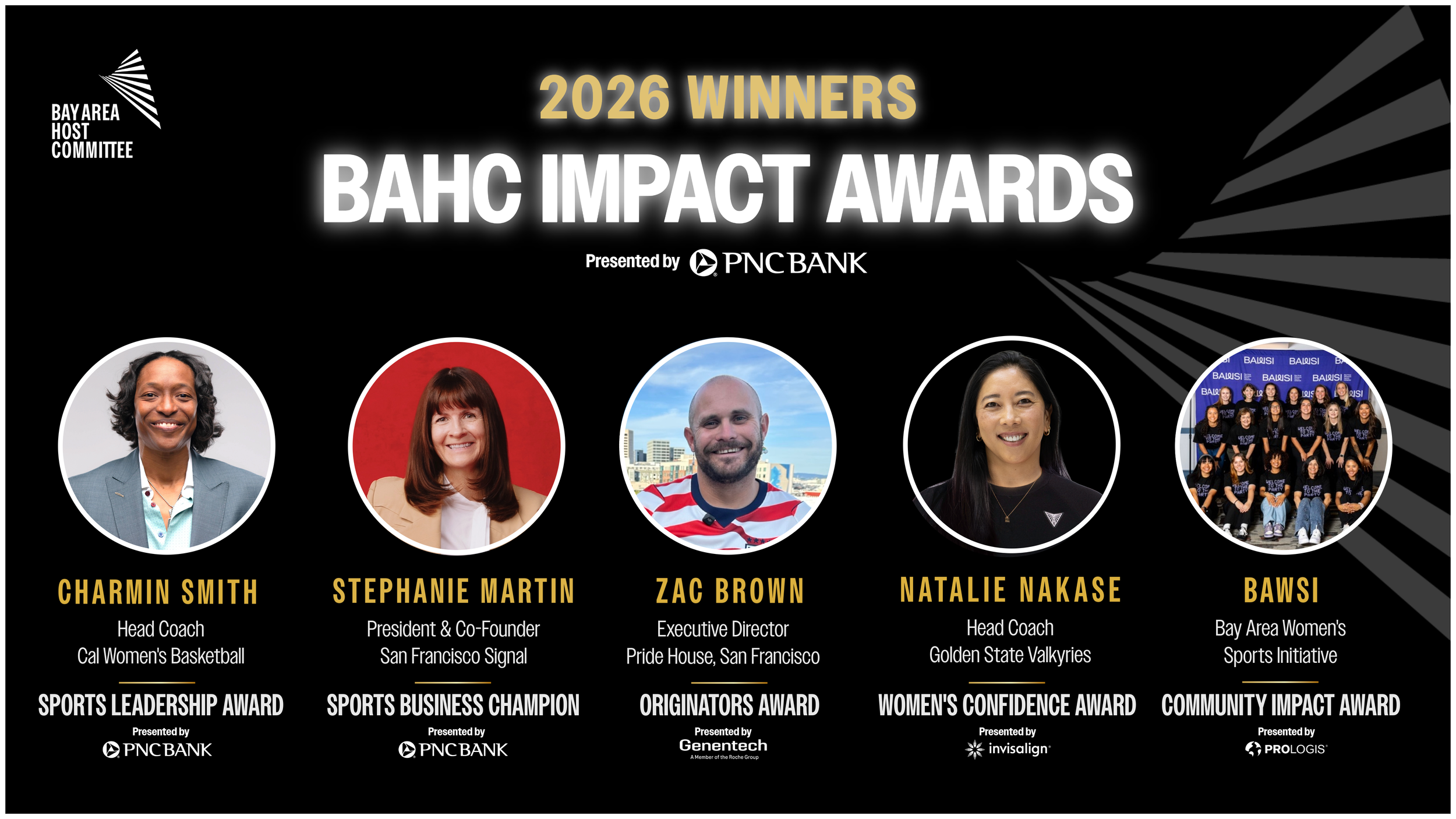 Bay Area Host Committee Announces Winners of 2026 BAHC Impact Awards Presented by PNC Bank&nbsp;