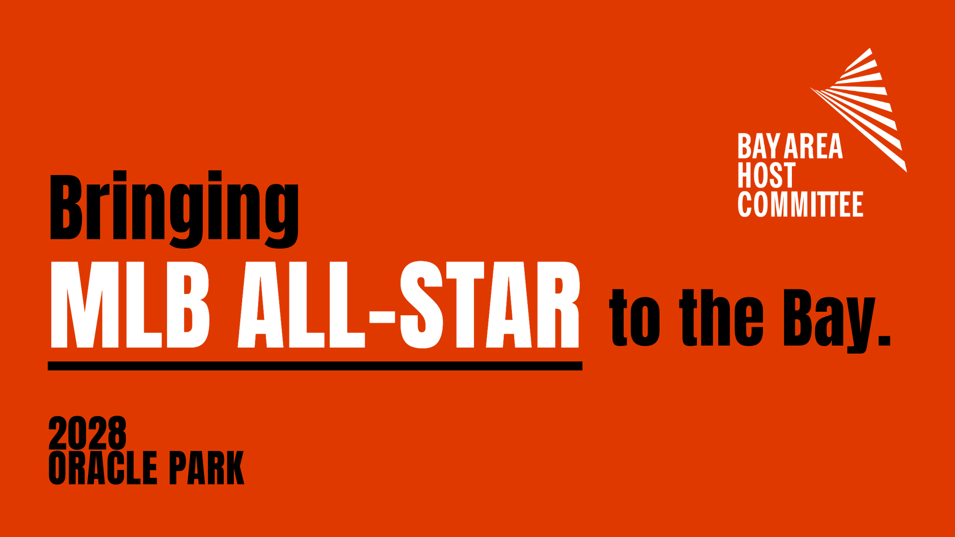 Statement from BAHC President &amp; CEO, Zaileen Janmohamed, on the 2028 MLB All-Star Game coming to the Bay Area