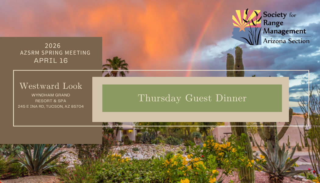 Thursday Guest Dinner