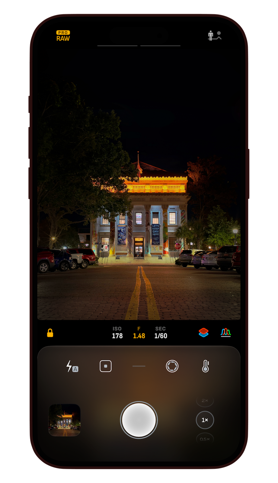 iPhone 18 Pro aperture priority exposure mode.