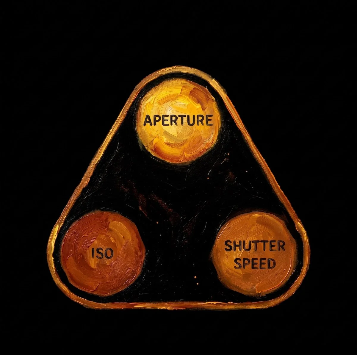 iPhone camera exposure triangle.