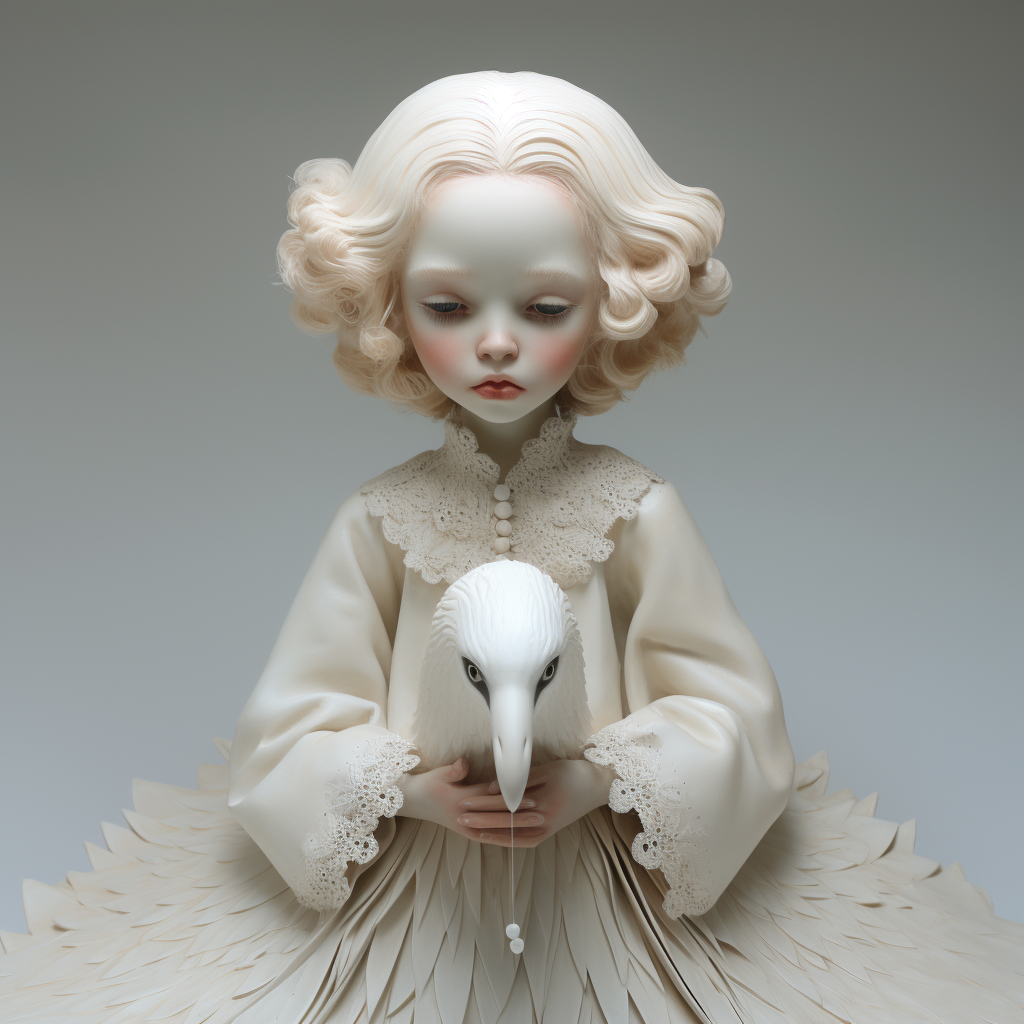 jessieot_child_with_big_eyes_in_swan_costume_illustrated_in_the_7a1198f4-0838-4323-b231-3b12bcda04e4.png
