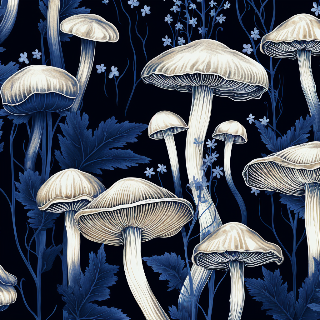 jessieot_indigo_mushroom_botanical_illustration_surface_pattern_3d4db04f-476e-46db-81de-5386c6957552.png