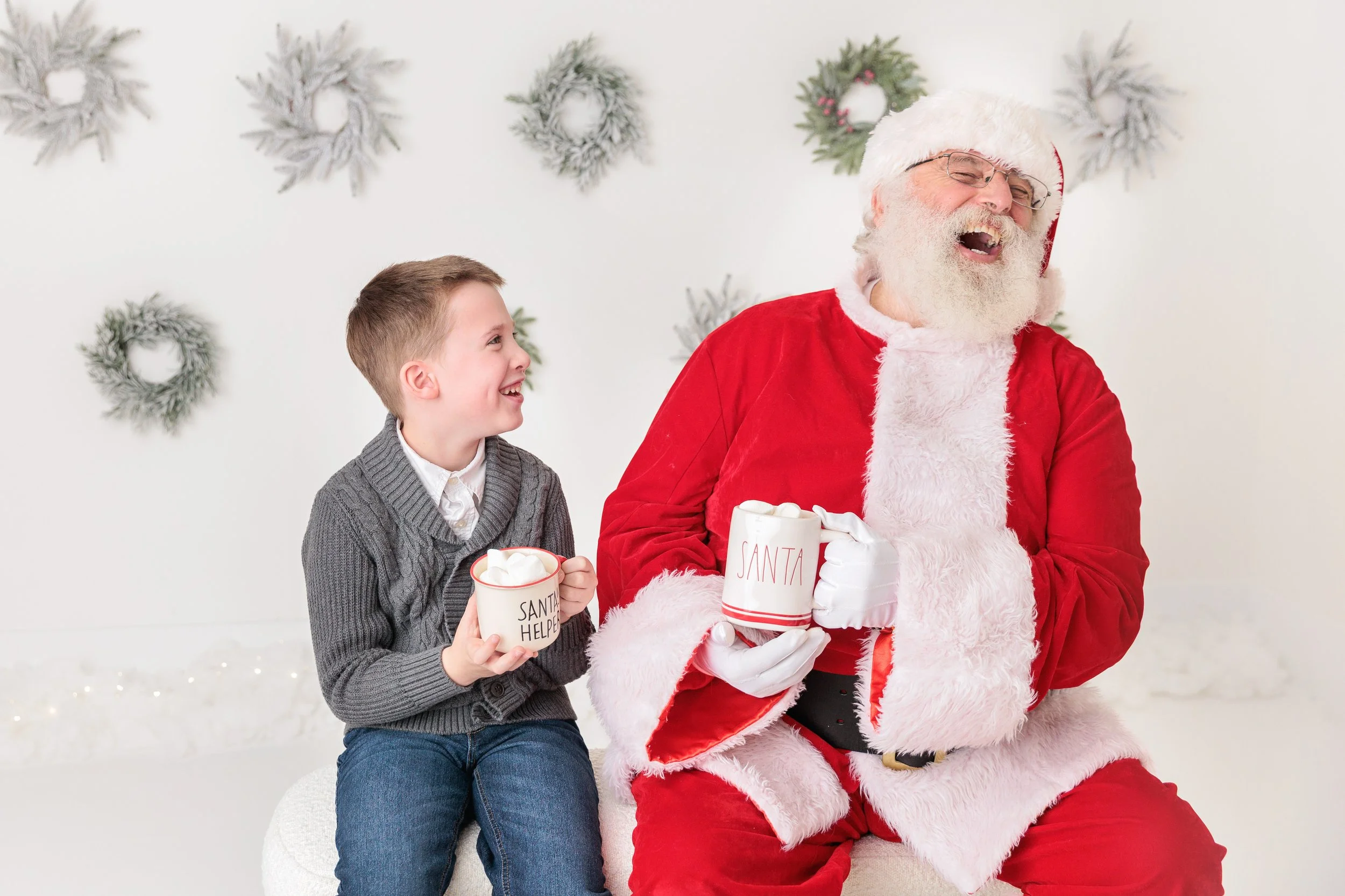 Santa photos near Port Elgin