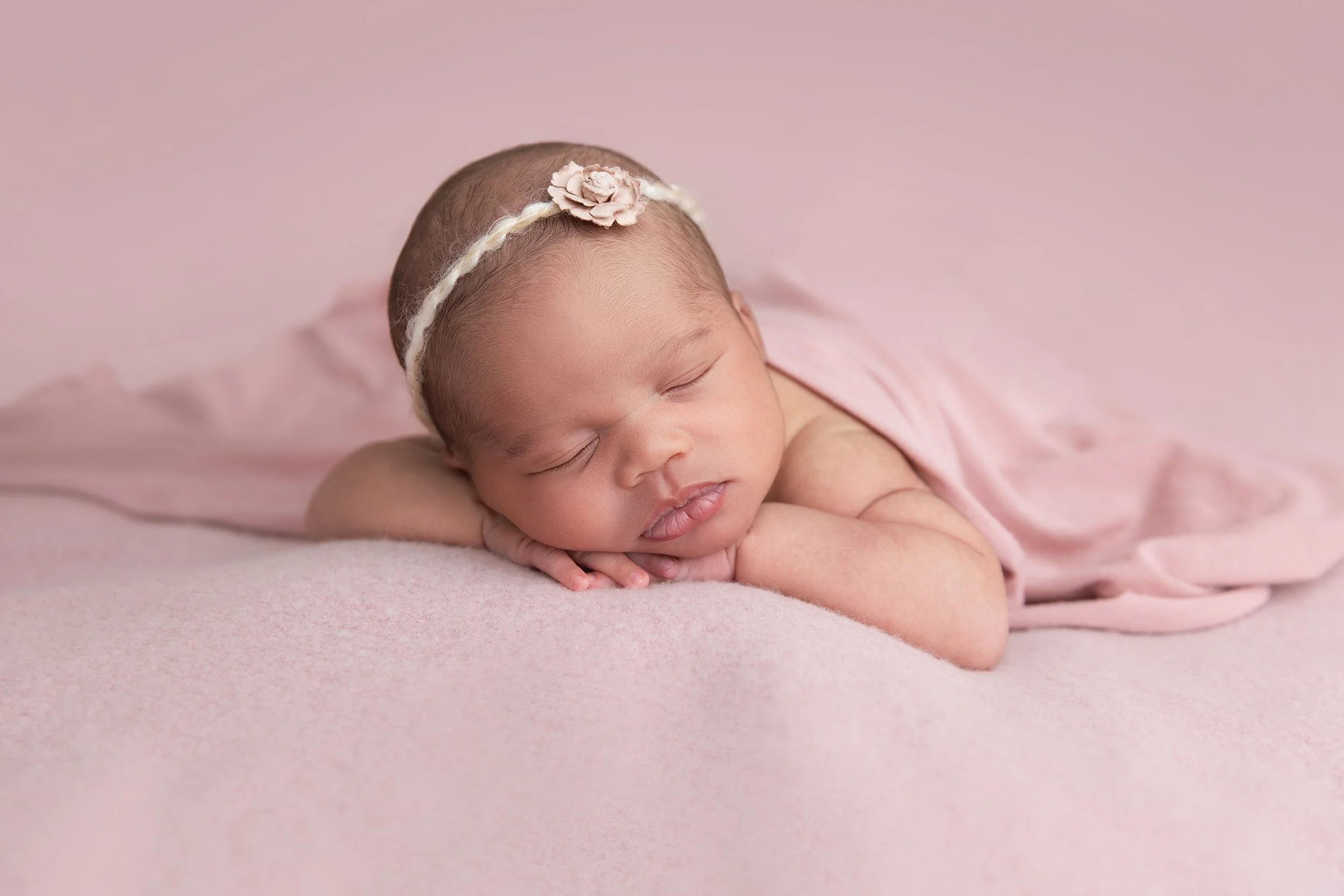 in-studio newborn session near Owen Sound