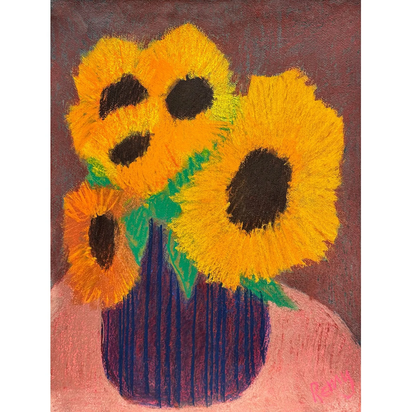 No. 9  |  Pastel on watercolor paper  |  12 “ x  16” 