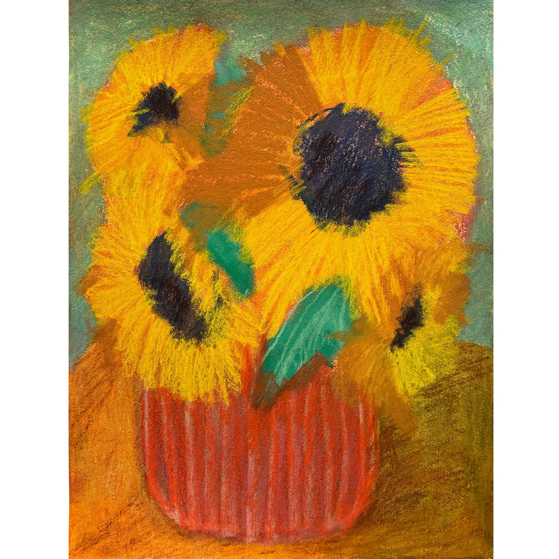 No. 1  |  Pastel on watercolor paper  |  12 “ x  16” 