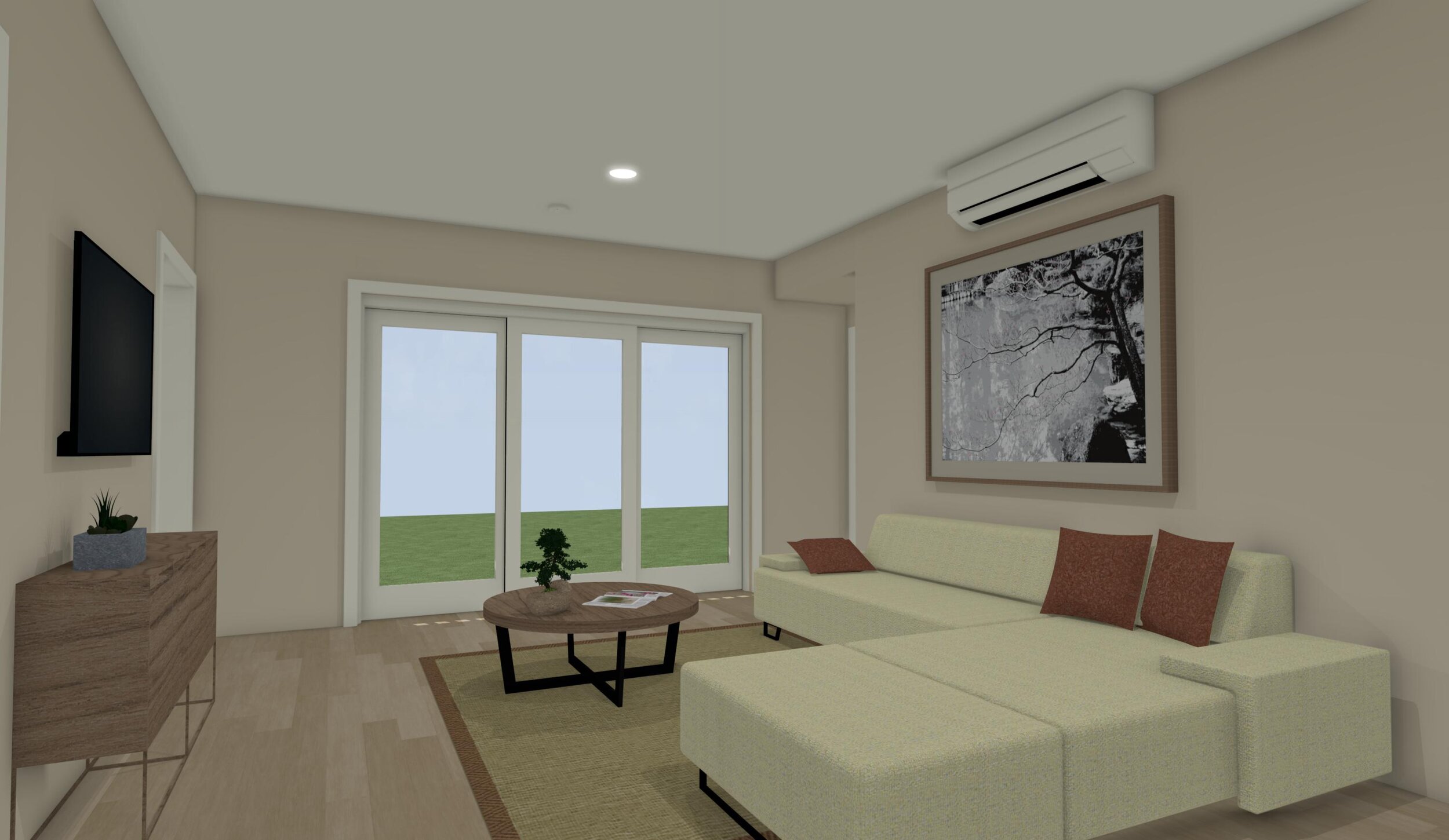 DESIGN- Fully Finished Walk-Out Basement