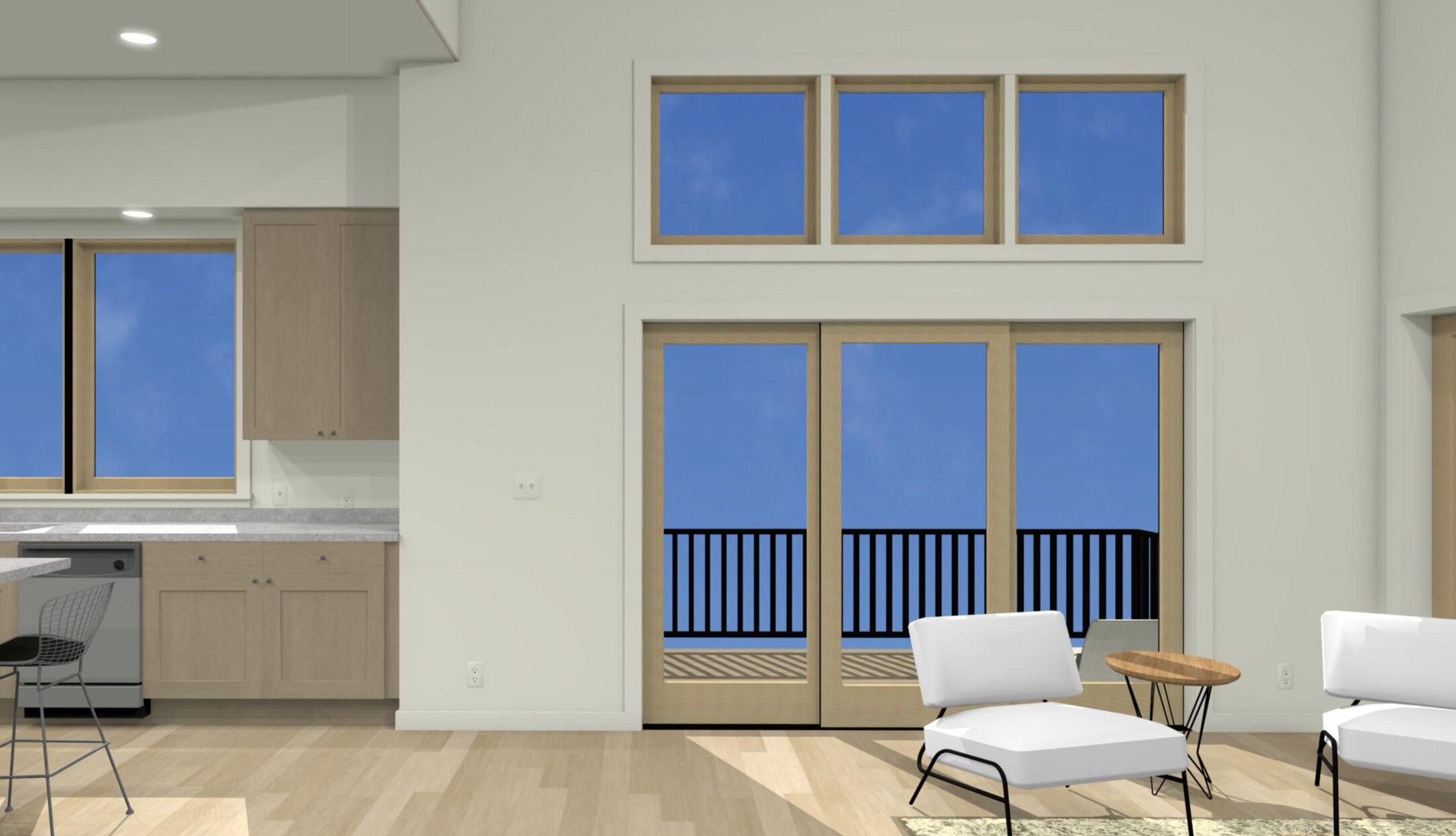 DESIGN- KITCHEN & LIVING ROOM