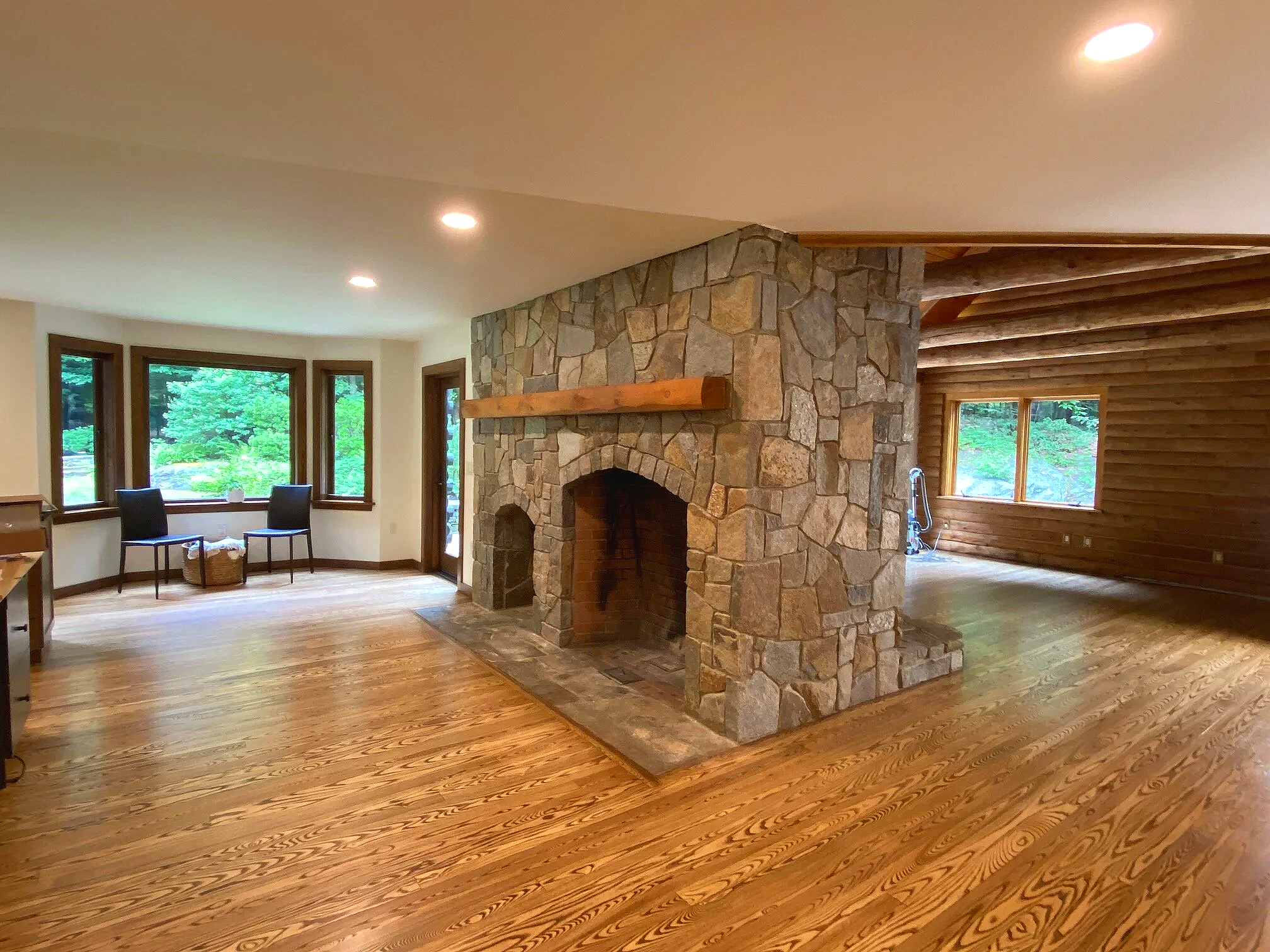 AFTER- Kitchen and Living Room Space- LIGHTER, BRIGHTER, EXPANDED!