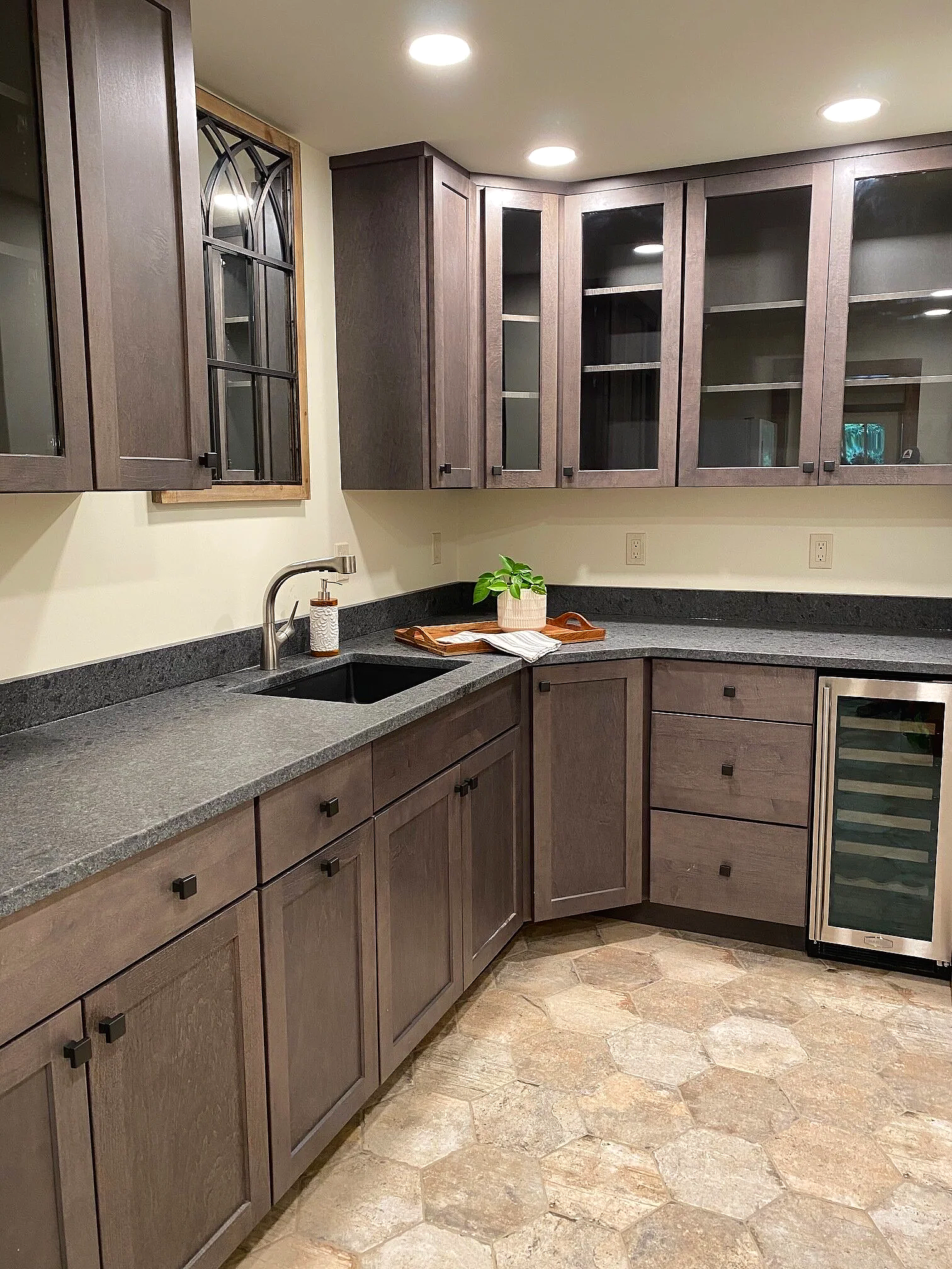 NEW- Pantry Space directly off of the new kitchen