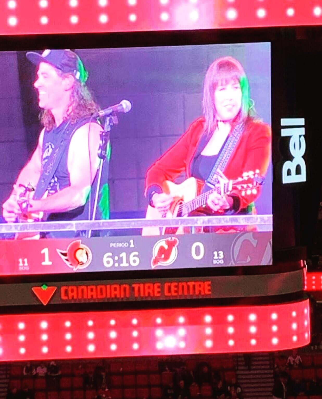 Latergram! 
What a week for Steamy Boots! From playing our first full band show at Heart &amp; Crown to performing at the Senators game with some of our best friends and musical comrades. 
Thank you for having us @senators and congrats on the epic ov