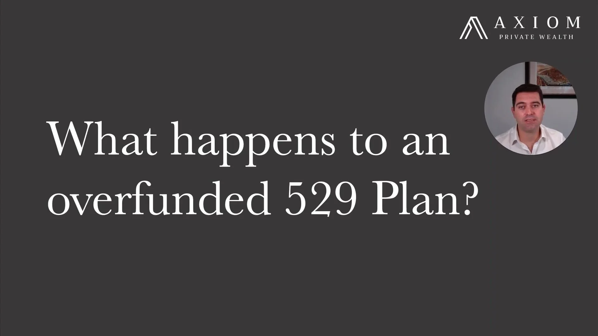 Overfunded 529 Plan?