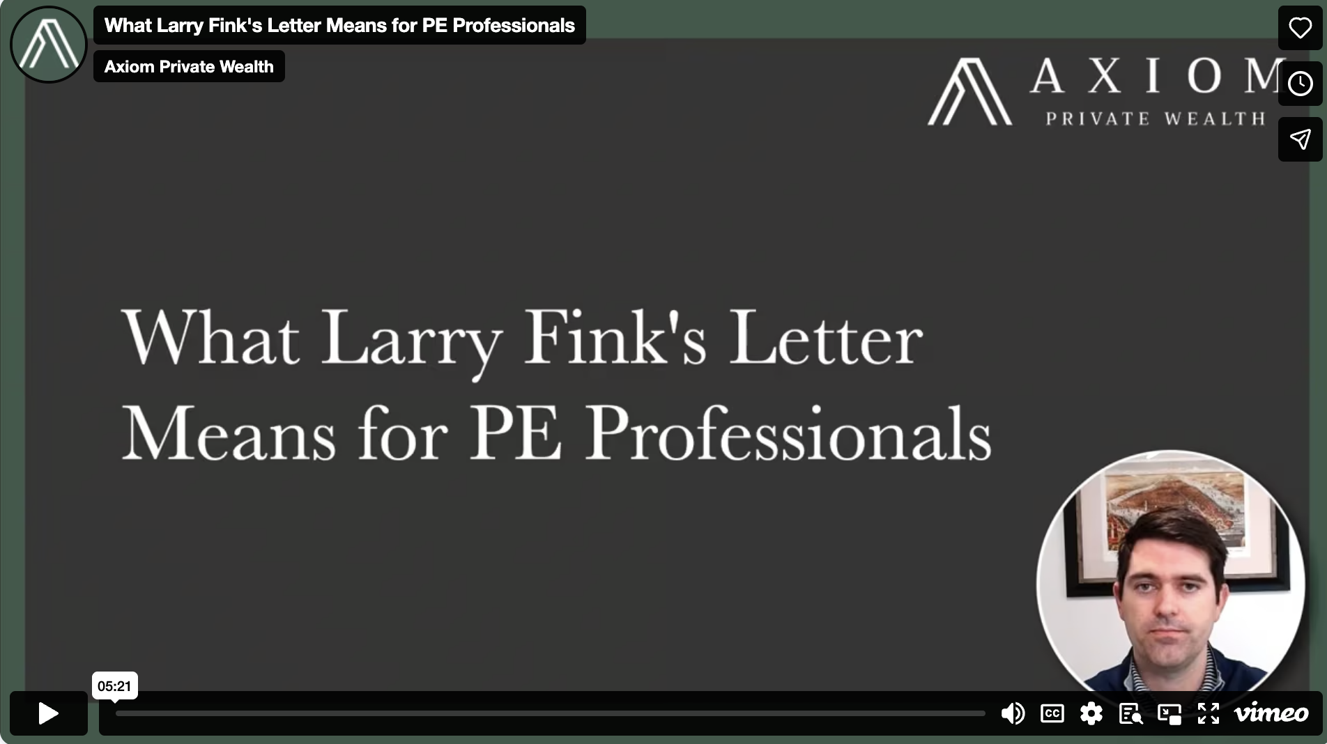 What Larry Fink’s Letter Means for PE Professionals
