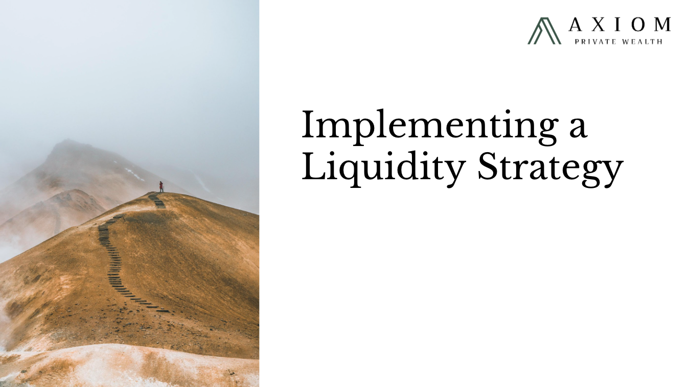 Week 4: Implementing a Liquidity Strategy
