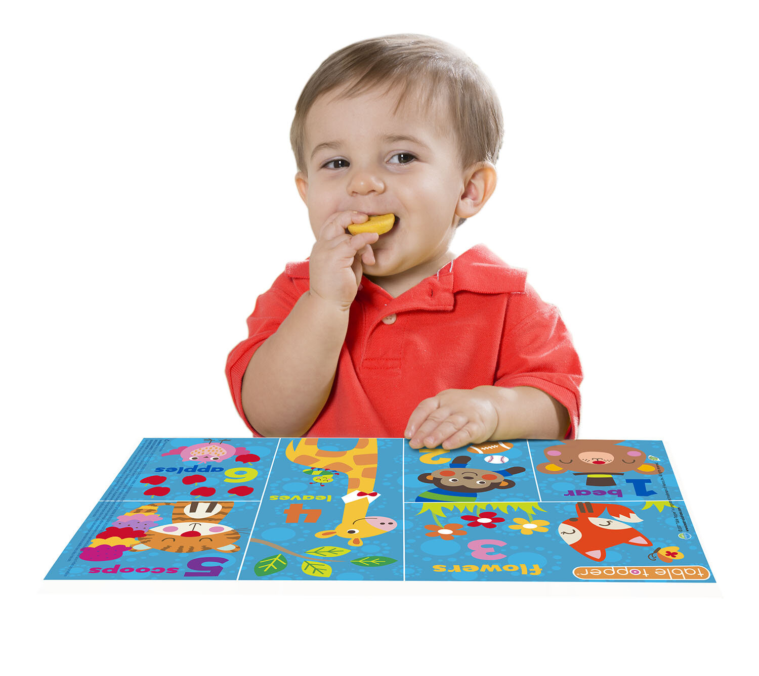 sesame street 18 count table topper® with travel case — Sassy Baby Inc.
