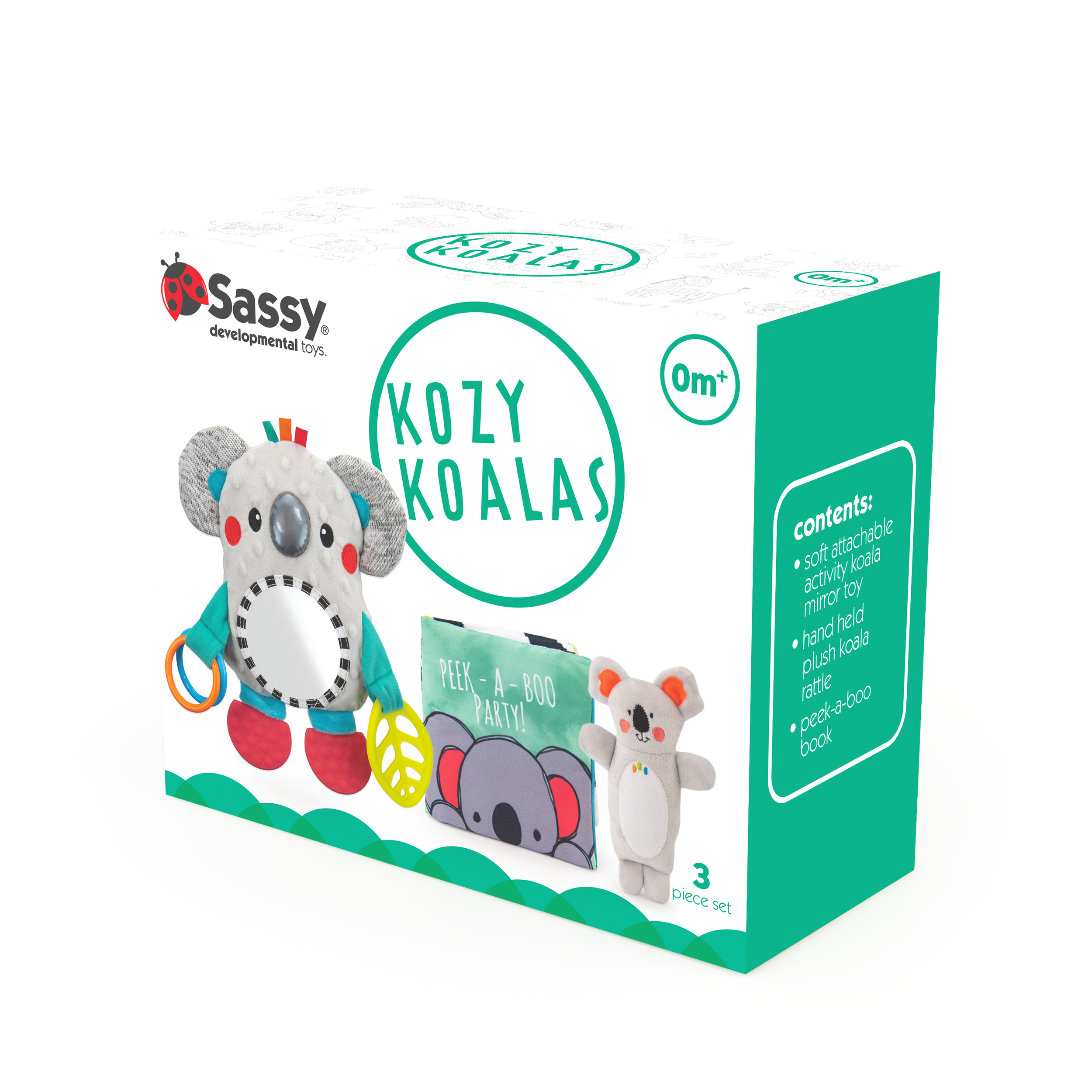 Sassy Toys My First Rattles Newborn Gift Set - 3ct
