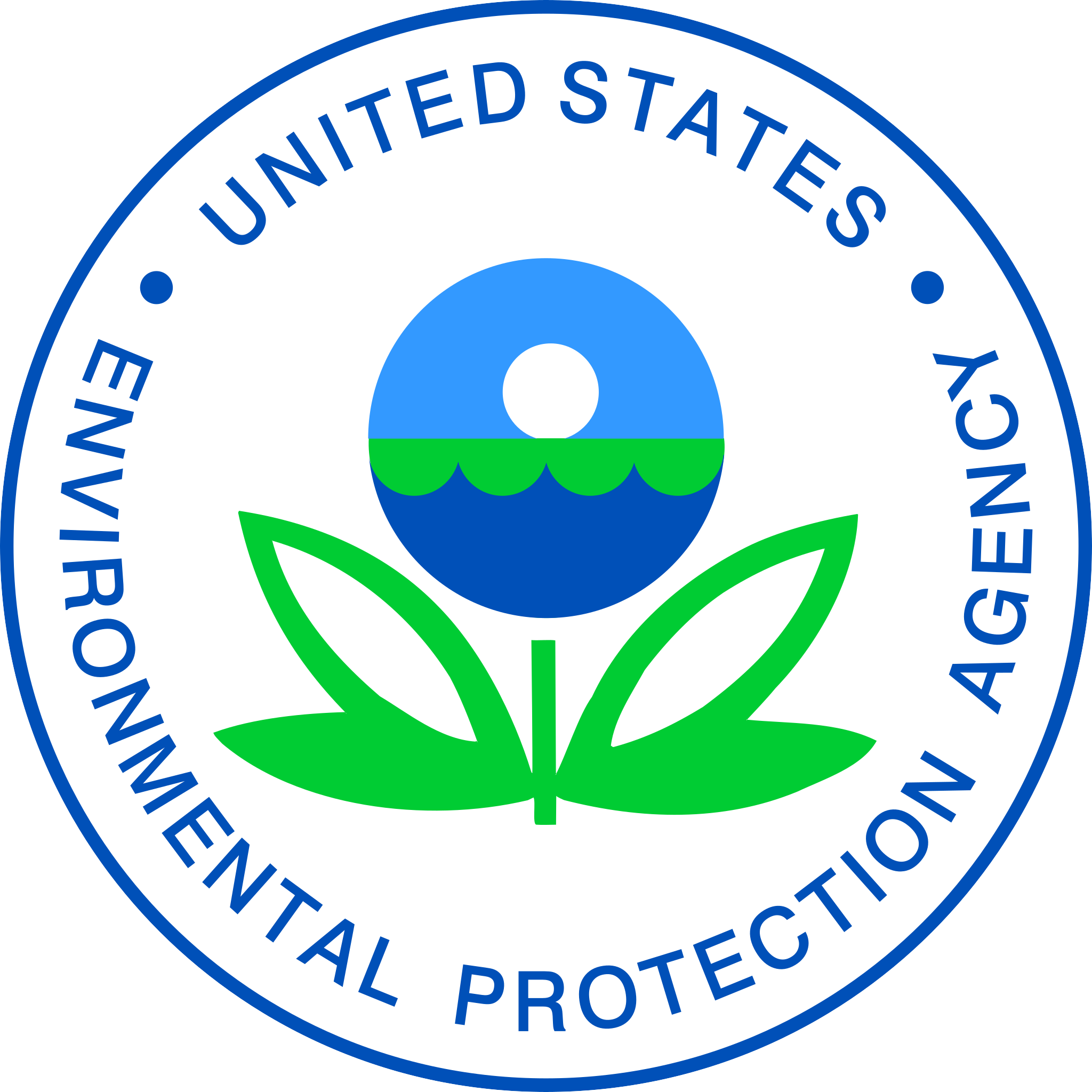 USDA organic certification seal featuring a stylized plant design with blue and green colors.