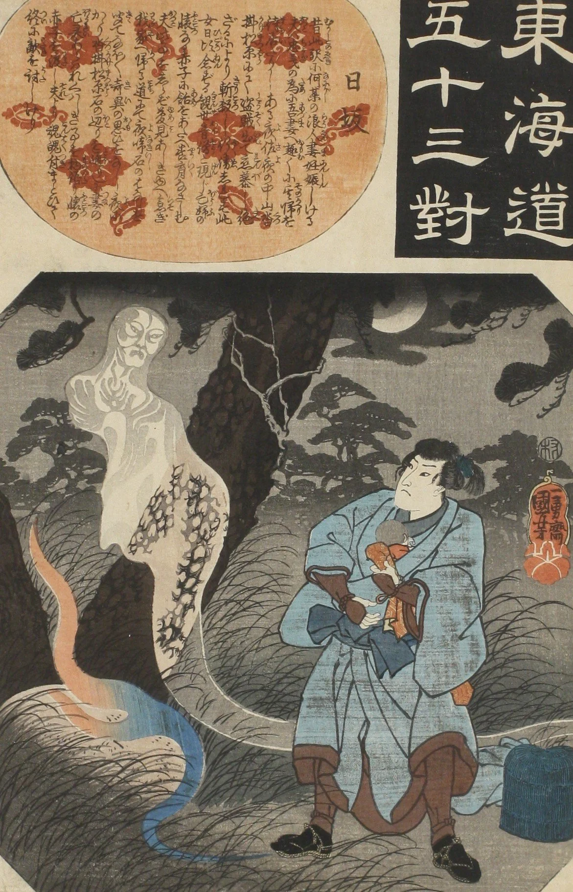 Genjukimo Ukiyoye Awase by Hiroshige Kuniyoshi