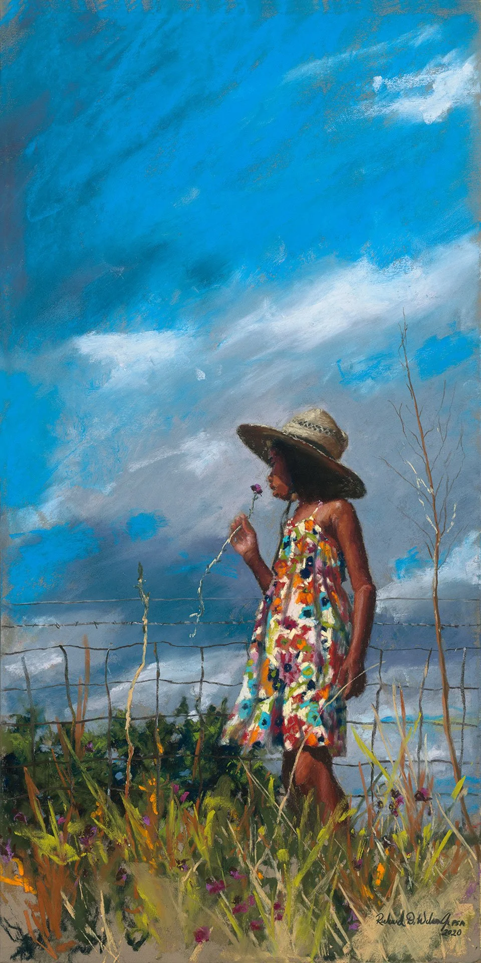 Under the Southern Blue Sky by Richard Wilson, 2020 