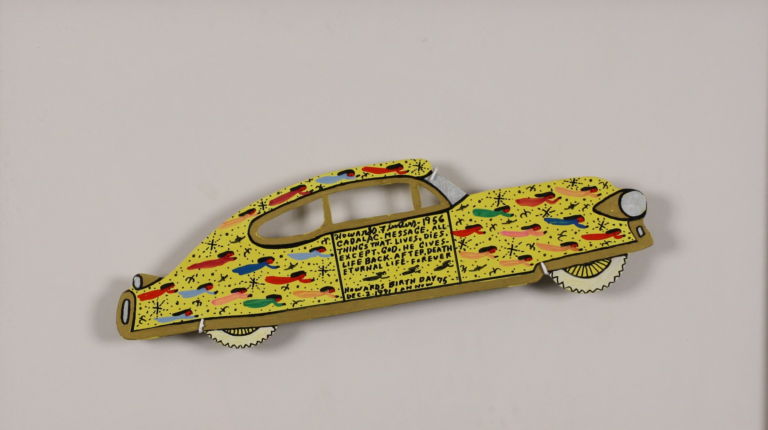 Cadillac Car by Howard Finster, 1956