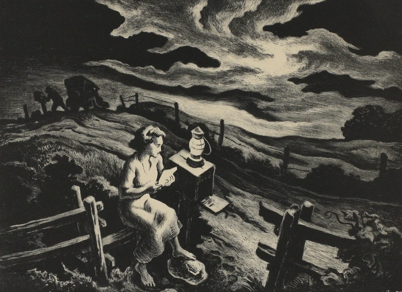Letter from Overseas by Thomas Hart Benton, 1943