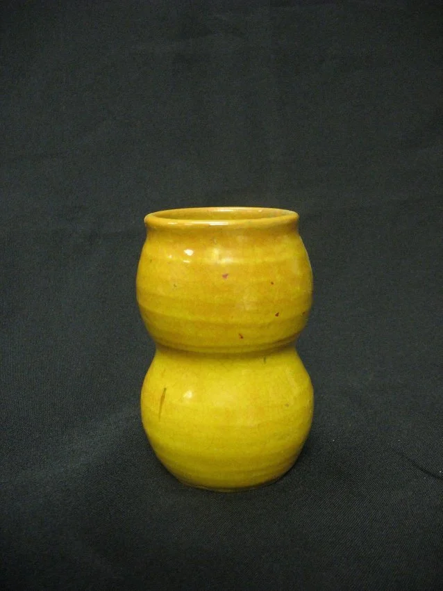 Small Double Stacked Vase by C.R. (Charlie) Auman, Circa 1920