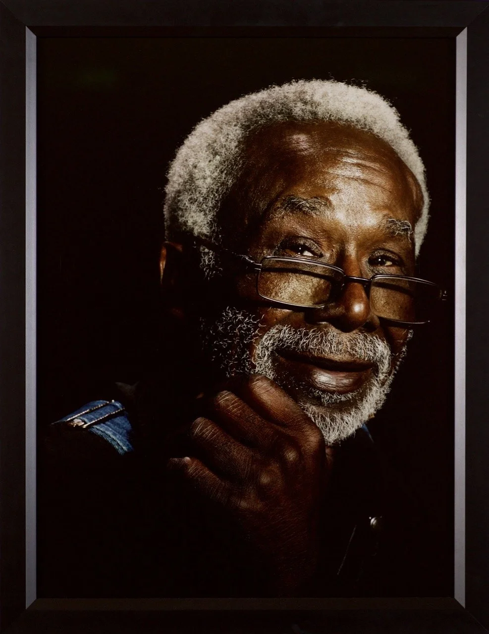 Hilton Monroe, Sr. by Burk Uzzle, 2016