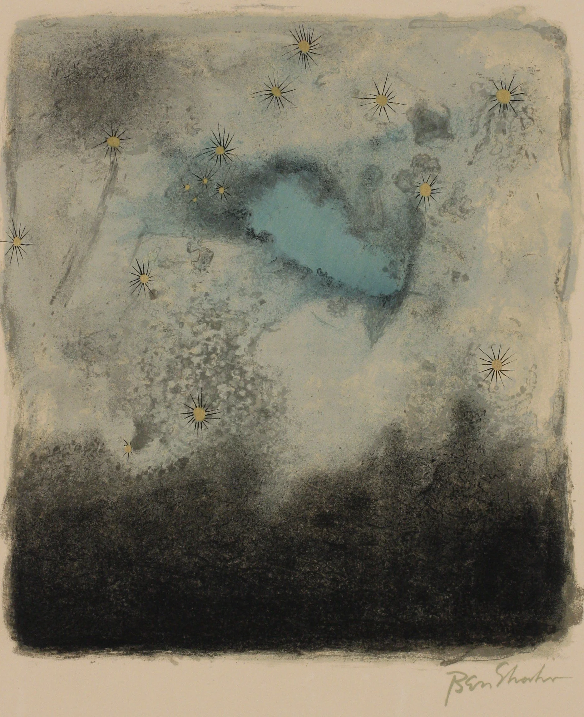 Nights of Travel That Flew With the Stars by Ben Shahn