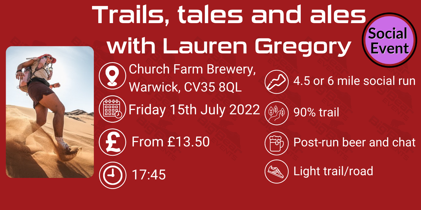 Trails, tales and ales Lauren Gregory — Big Bear Events