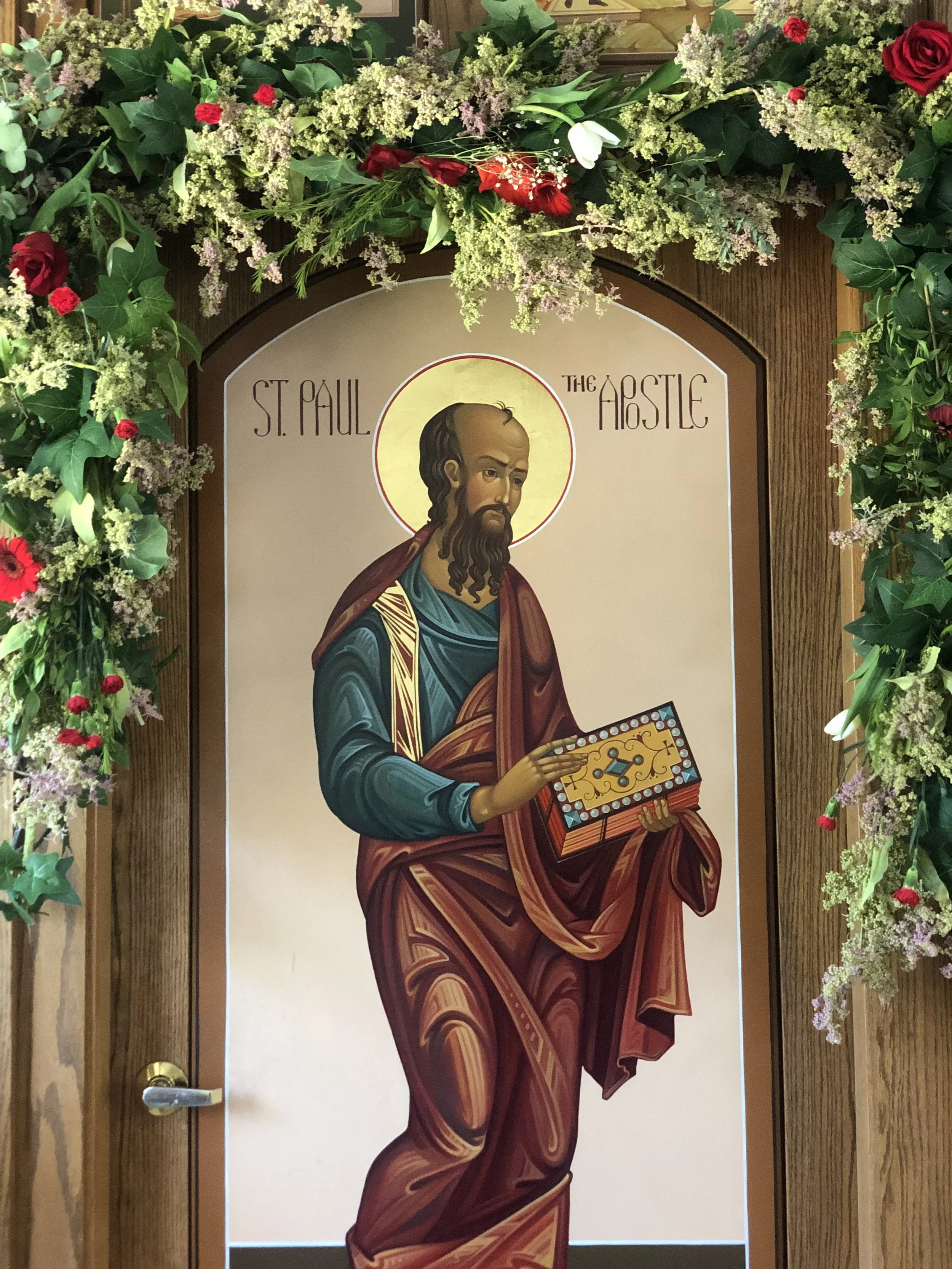 St. Paul Icon, decorated