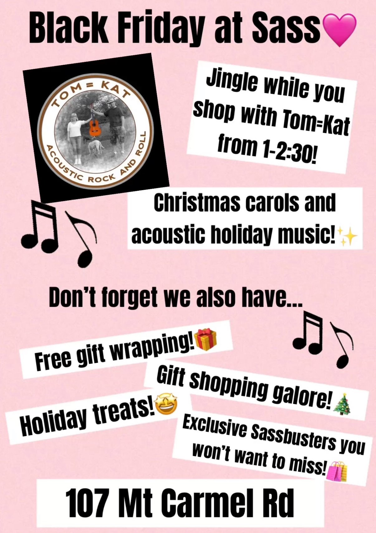 Jingle While You Shop with Tom=Kat!