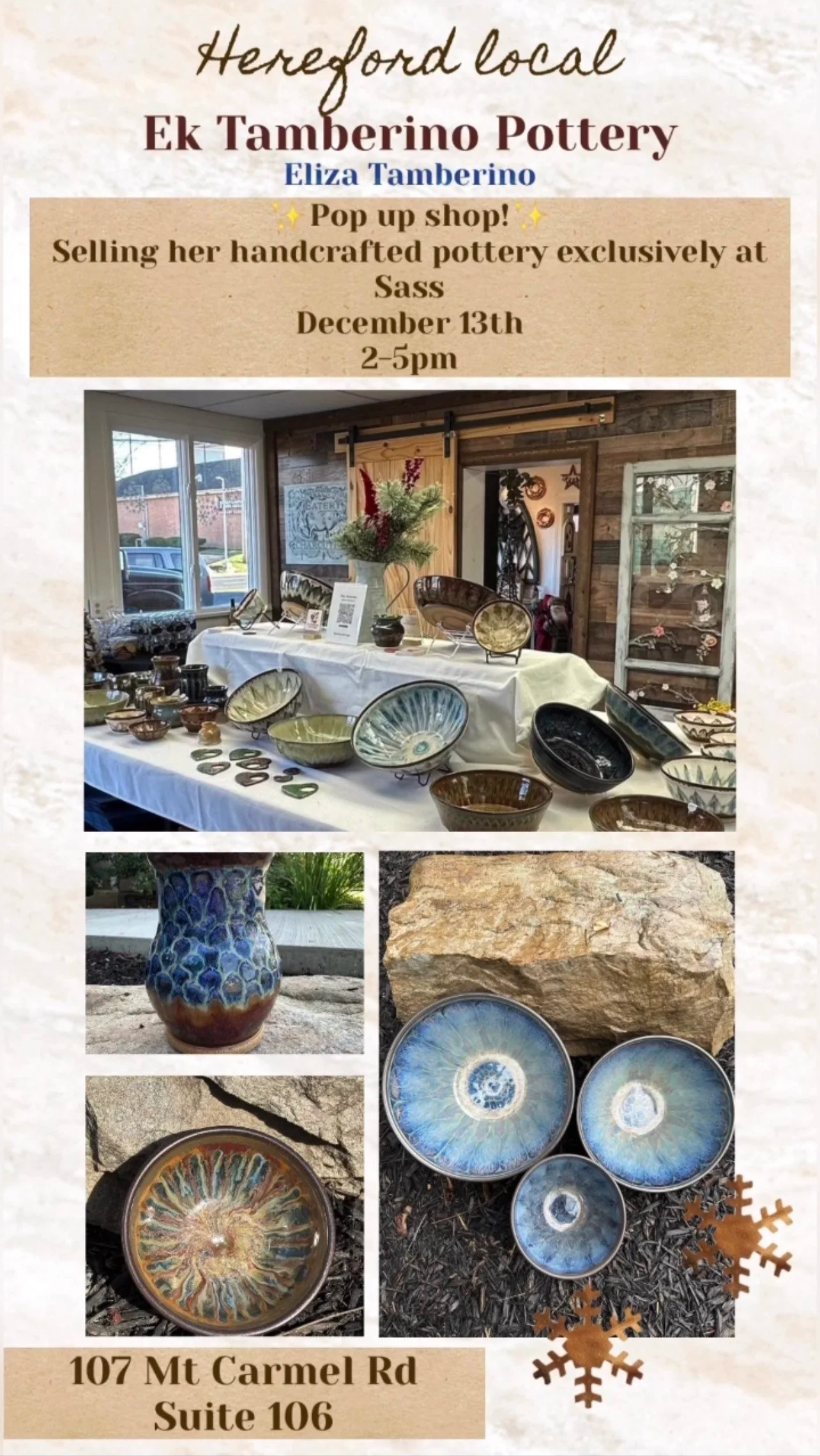 Pottery Pop Up